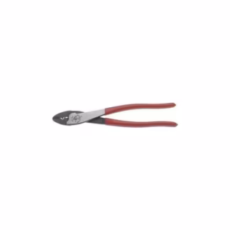 Klein Tools Crimping and cutting tool for connectors, 10 to 22 AWG, 9-3/4 in, Red - 1005