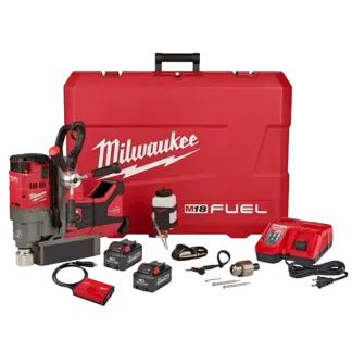 Milwaukee : M18 FUEL™ 1-1/2" Lineman Magnetic Drill High Demand™ Kit - Part No. 2788-22HD