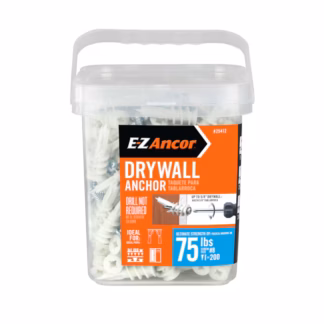 E-Z Ancor Self-Drilling Anchors with Screws Included 200 -Pack