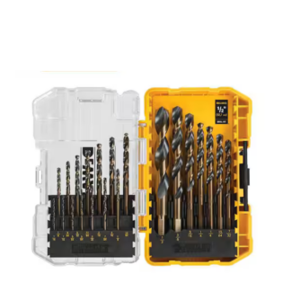 DeWalt Black and Gold Twist Drill Bit Set (21-Piece)